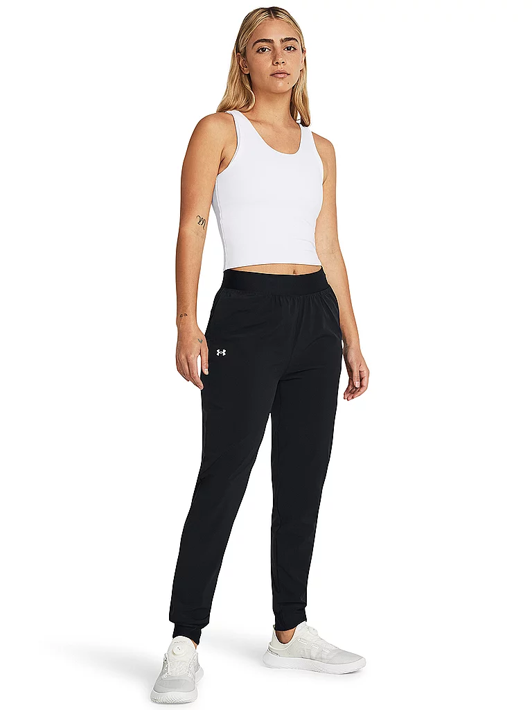 UNDER ARMOUR Damen Jogginghose UA ArmourSport High Rise schwarz | L — Bild 3